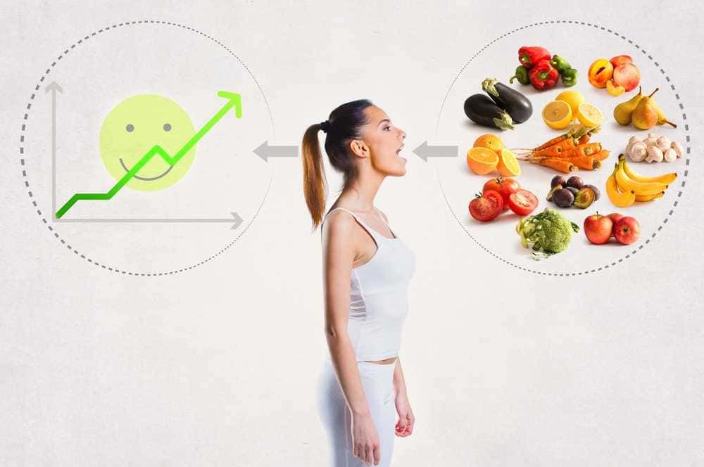 Dieta equilibrata con frutta e verdura
