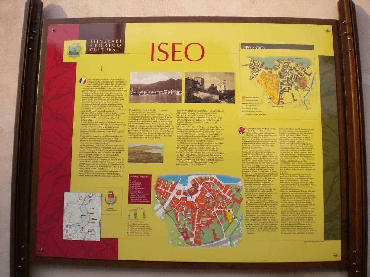 Cosa Vedere a Iseo città sul Lago di Iseo