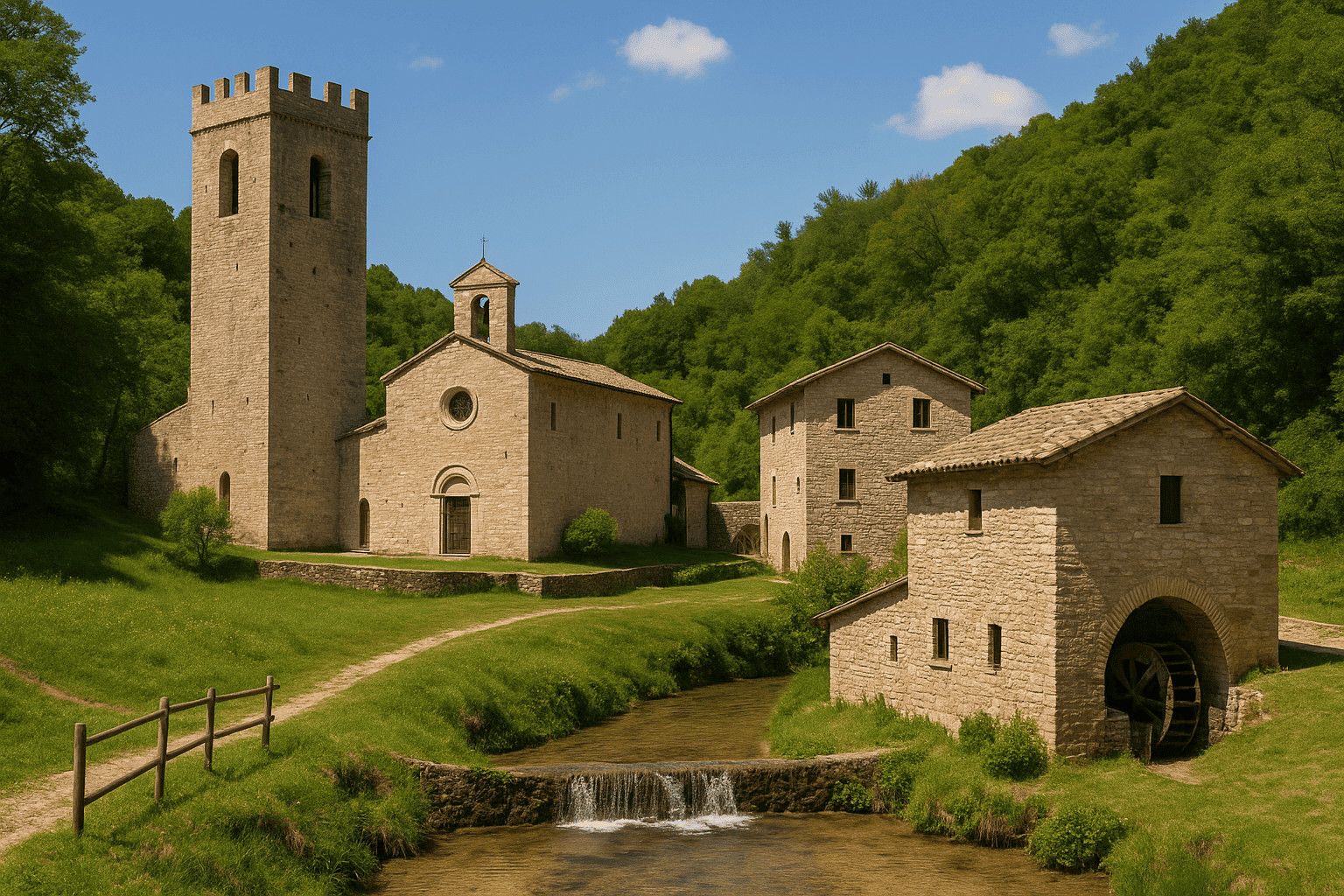 Sentiero nel Bosco di San Francesco