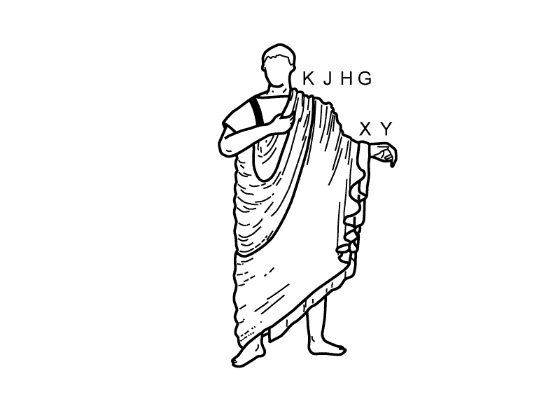 Abbigliamento uomo antica Roma: tuniche e toga 8 Abbigliamento uomo antica Roma: tuniche e toga