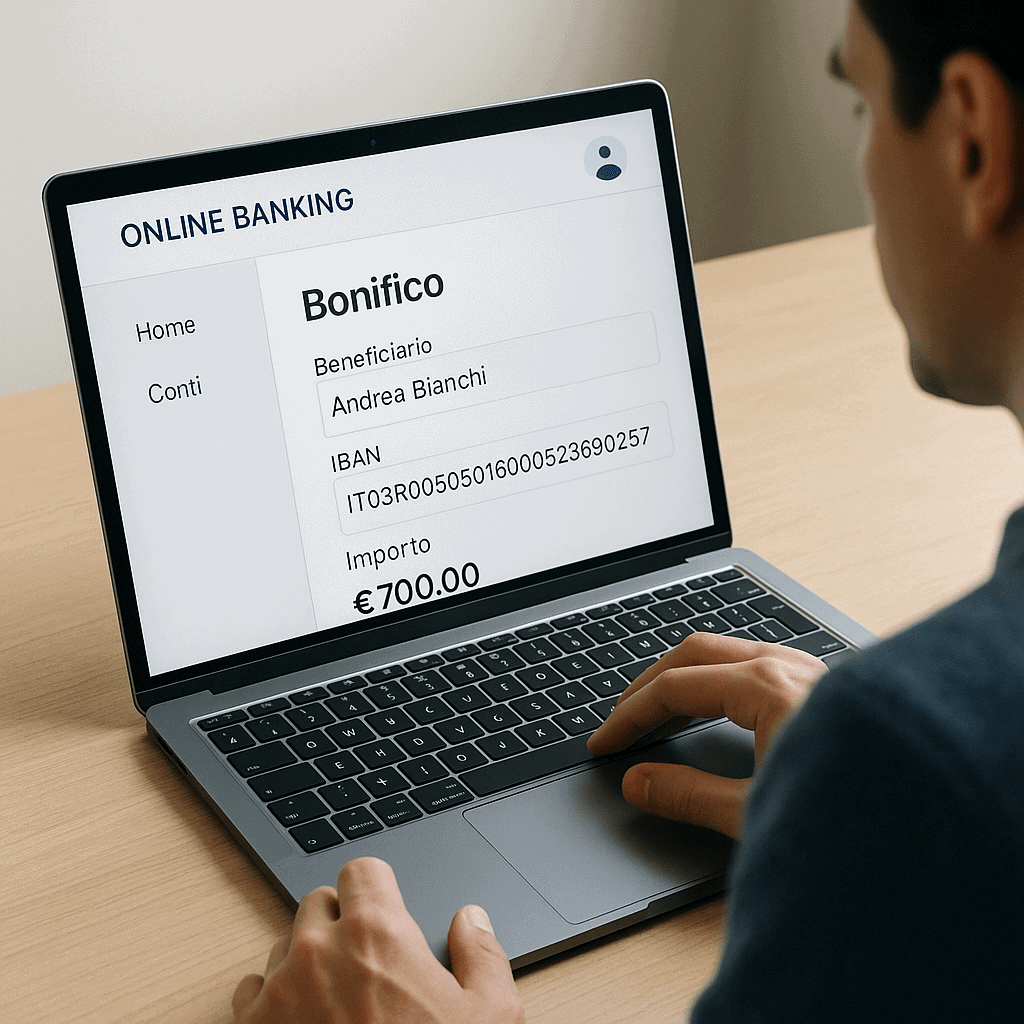 Online banking e conti con IBAN italiano
