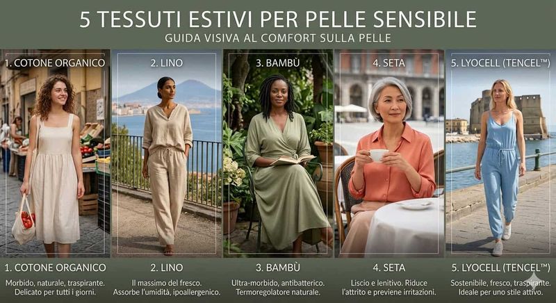 5 Tessuti estivi per pelle sensibile e allergie 9 5 Tessuti estivi per pelle sensibile e allergie