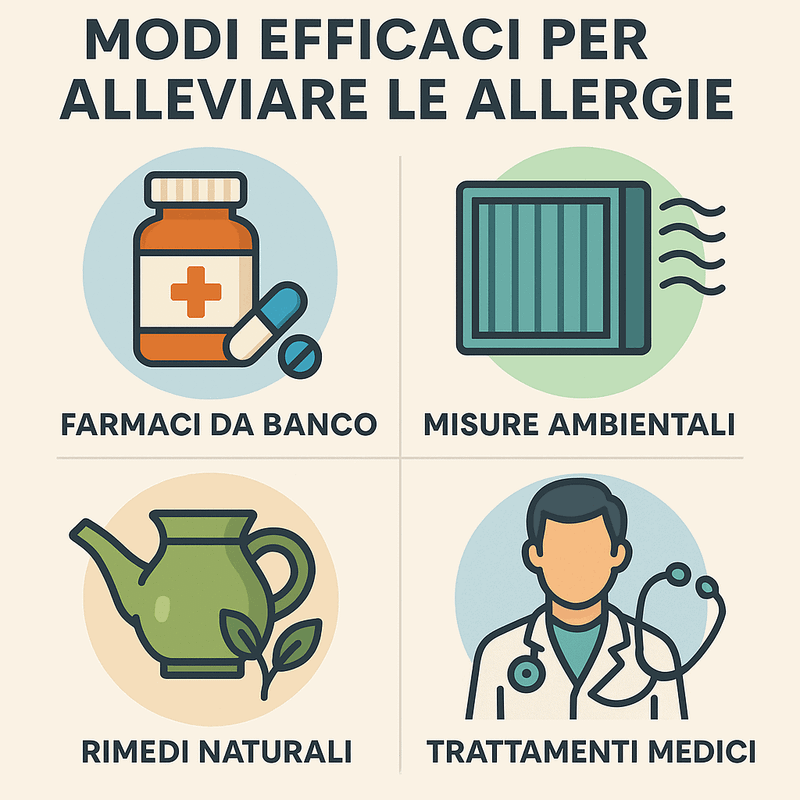 5 Modi efficaci per alleviare le allergie 2 Modi convenienti per alleviare le allergie