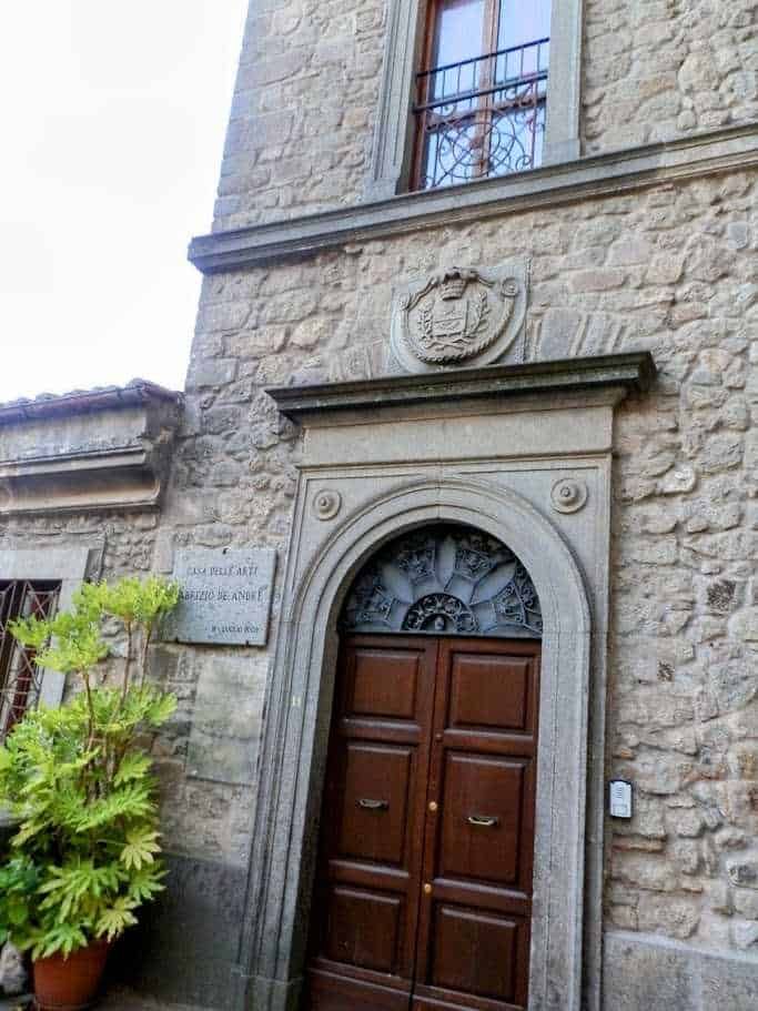 Soriano nel Cimino cosa fare in 8 siti 7 Casa delle Arti Fabrizio De André