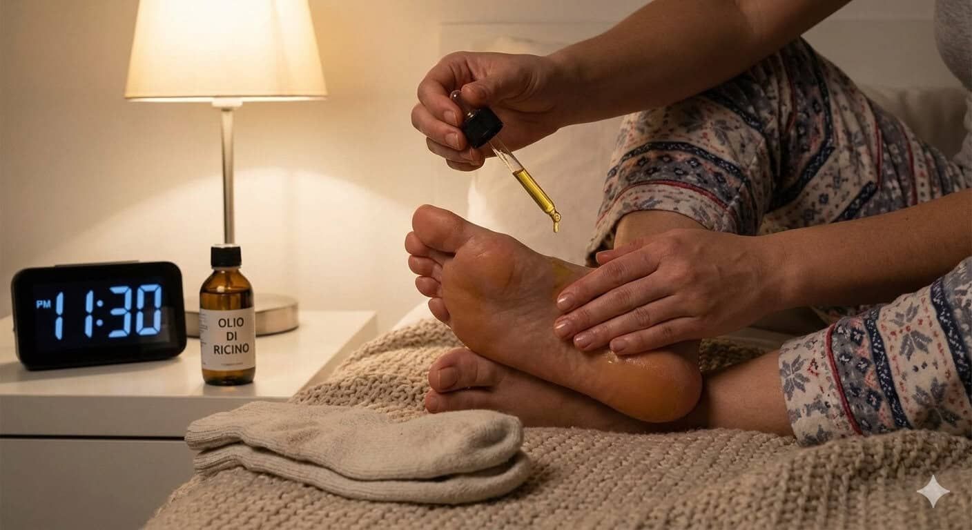 Opzioni di benessere per i piedi a casa con prodotti naturali e tecniche di massaggio rilassanti per alleviare tensione e affaticamento.