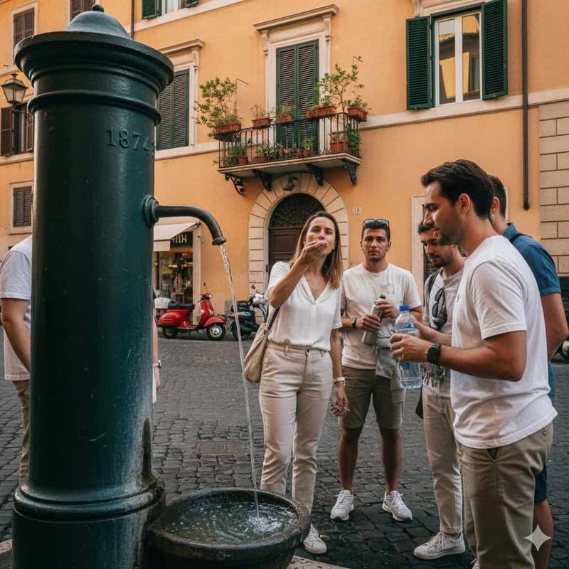 16 curiosità su Roma antica che forse non conosci 7 Fontana storica in centro città