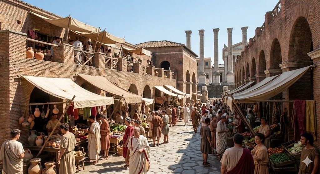 I primi “centri commerciali” della storia