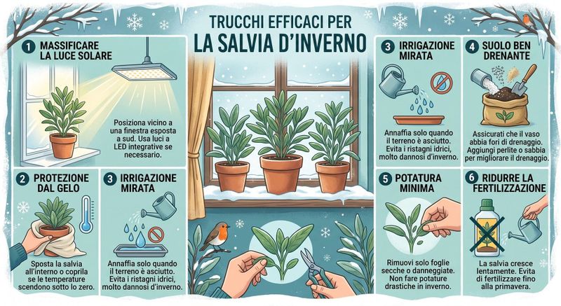 Trucchi efficaci per coltivare la salvia d'inverno 2 Trucchi efficaci per coltivare la salvia d'inverno
