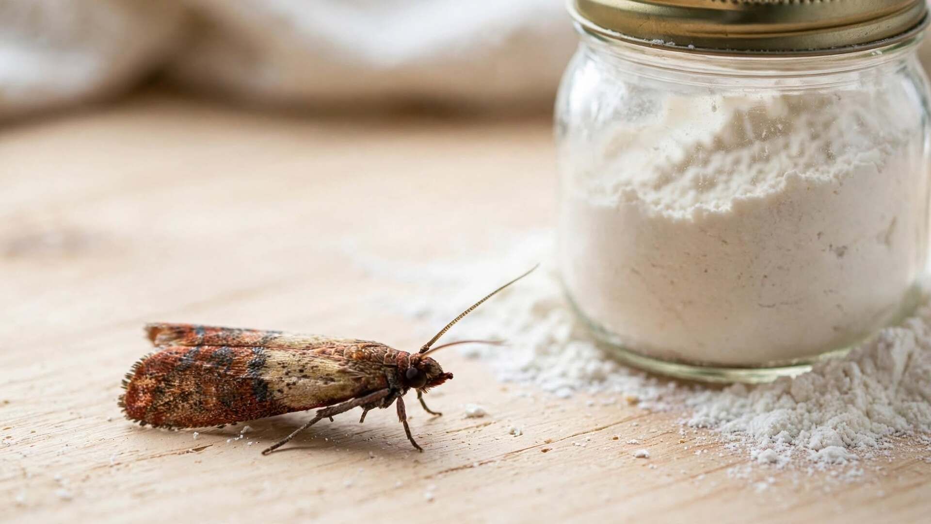 Farfallina della farina o tarma alimentare