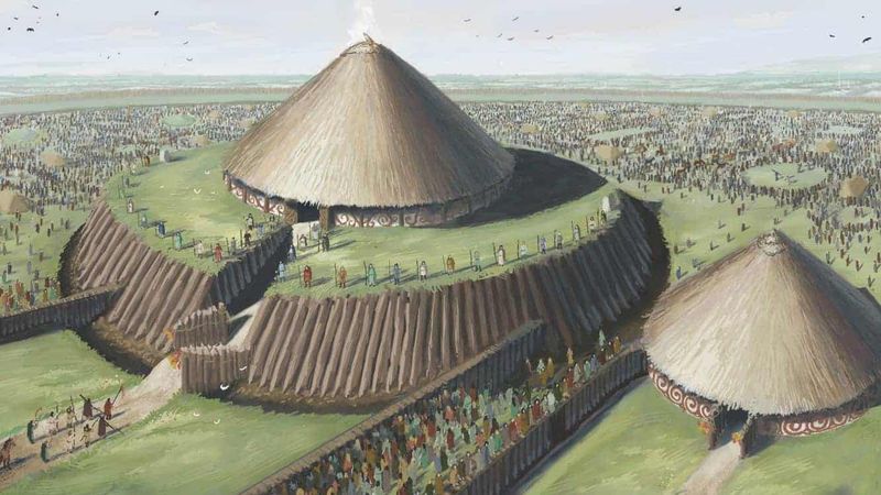Il complesso archeologico di Rathcroghan in Irlanda 3 Il complesso archeologico di Rathcroghan. villaggio medievale di Tulsk