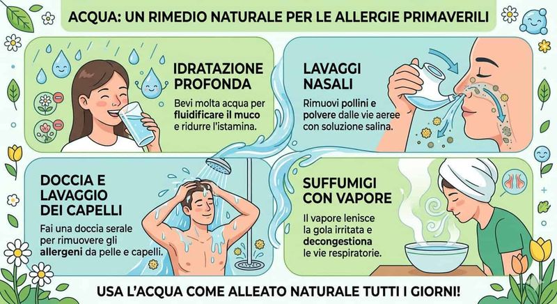 Come attenuare allergia con acqua 3 Come attenuare allergia con acqua