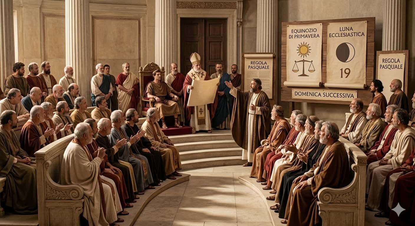 Perché la Pasqua cattolica e ortodossa hanno date diverse. Il Concilio di Nicea