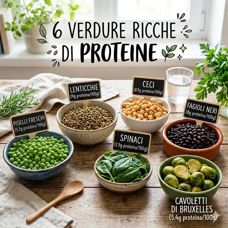 6 verdure ricche di proteine da inserire nella dieta 2 Verdure proteiche: 6 verdure ricche di proteine da inserire nella dieta