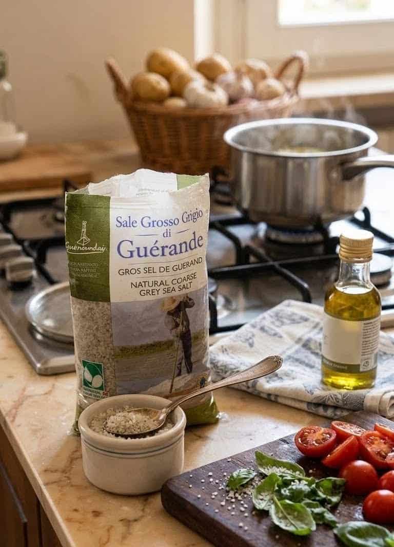 Sale della Bretagna per dieta vegana e bellezza 3 Usi in Cucina