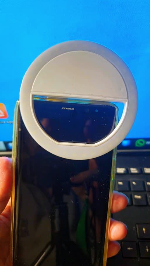 Selfie ring light led: Led selfie ring light per video perfetti