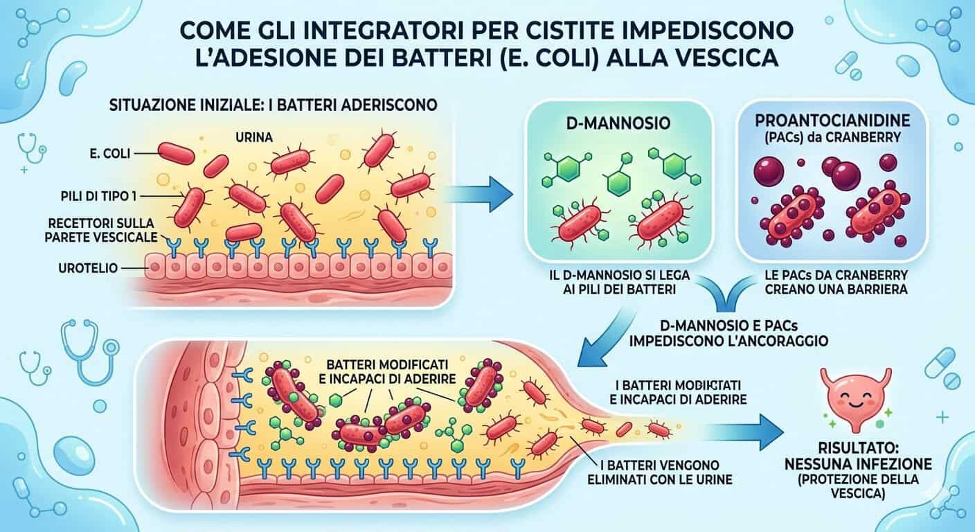 Perché questa combinazione funziona per la Cistite Ricorrente