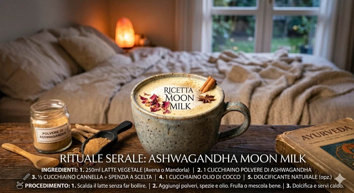 la ricetta tradizionale del Moon Milk