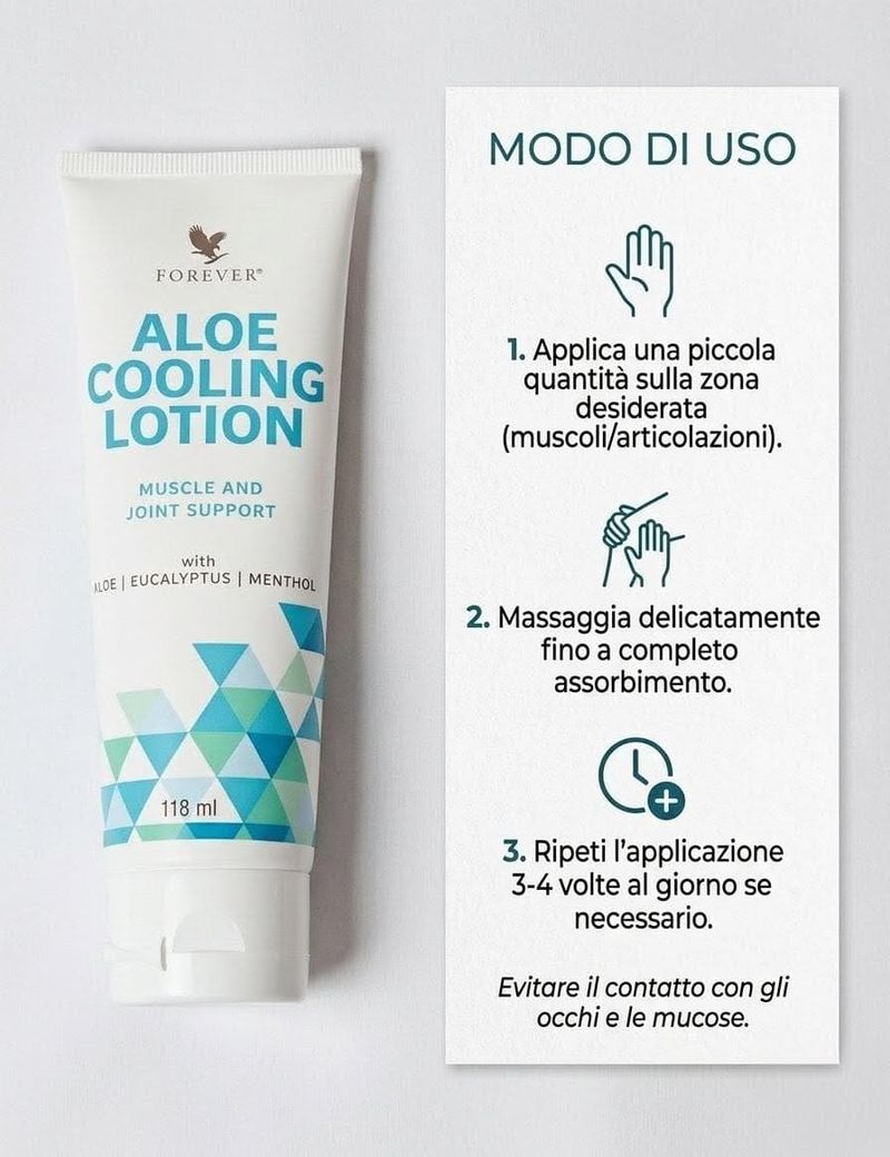 Trio Aloe Vera gel: MSM Gel, Cooling e Moisturizing lotion per pelle e benessere globale 7 Gel Aloe Vera Cooling e Idratante per sollievo muscolare e idratazione della pelle, con istruzioni d'uso chiare e semplici.