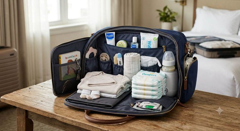 8 Consigli per Viaggiare con Neonati: Guida Pratica 3 Preparare la borsa dei neonati in modo strategico