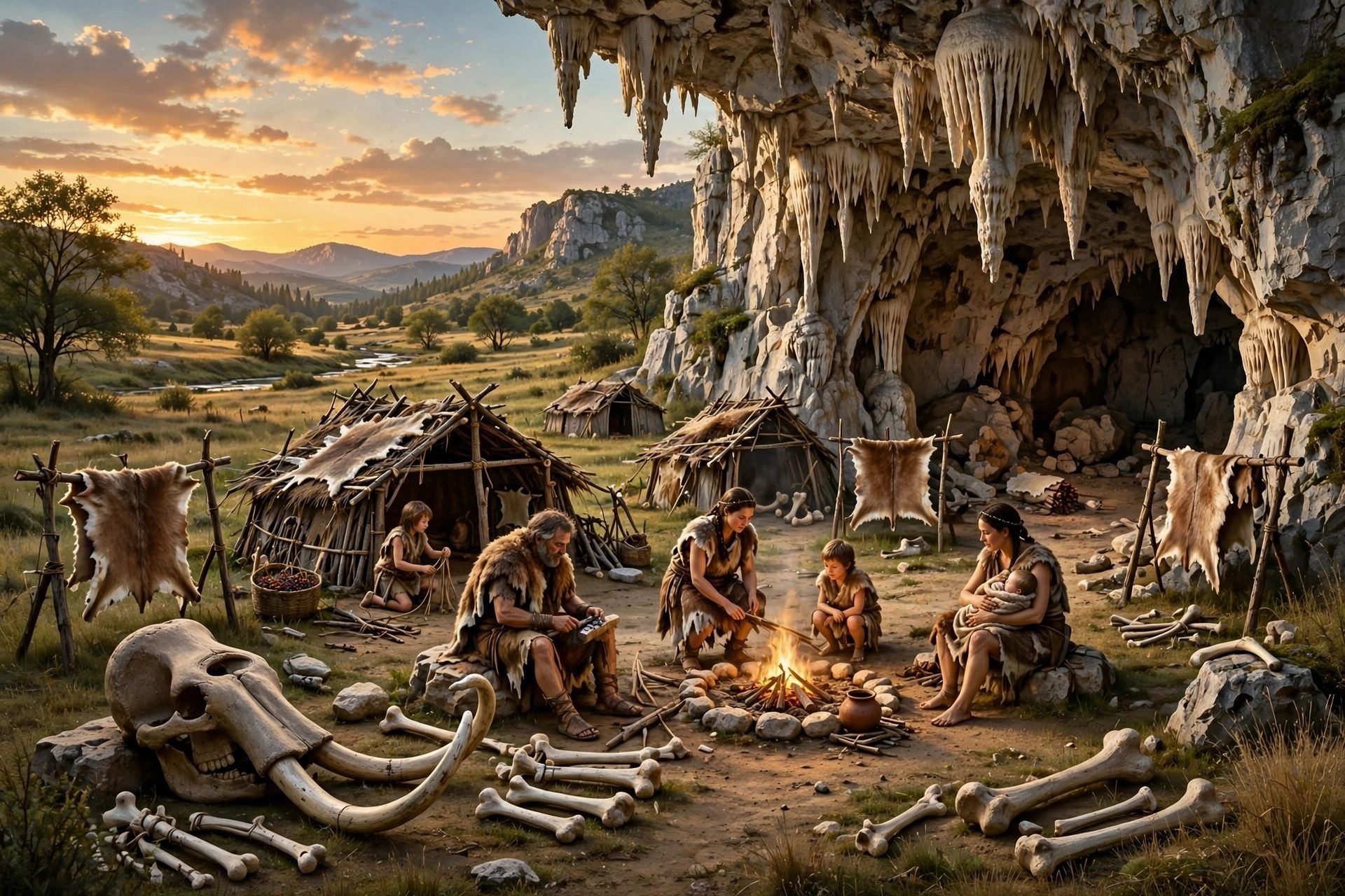 abitazione nella Preistoria tra capanna e villaggio neolitico
