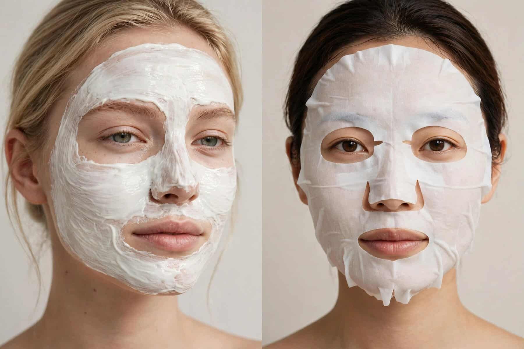 Maschera notte o maschera in tessuto: differenze e quale scegliere