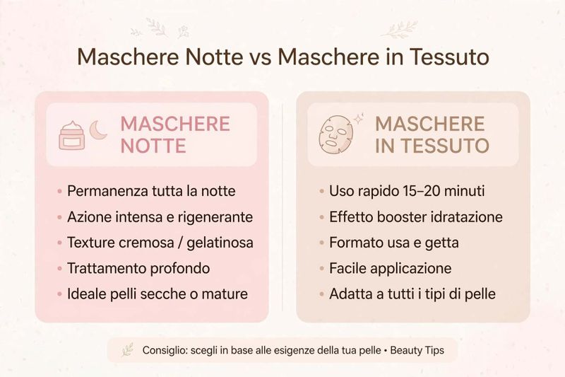 Maschera notte o maschera in tessuto: differenze e quale scegliere 3 Maschera notte o maschera in tessuto: differenze e quale scegliere