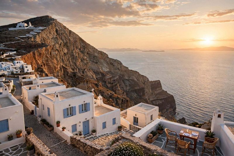 5 isole greche senza movida per una vacanza di puro relax 105 Folegandros al tramonto