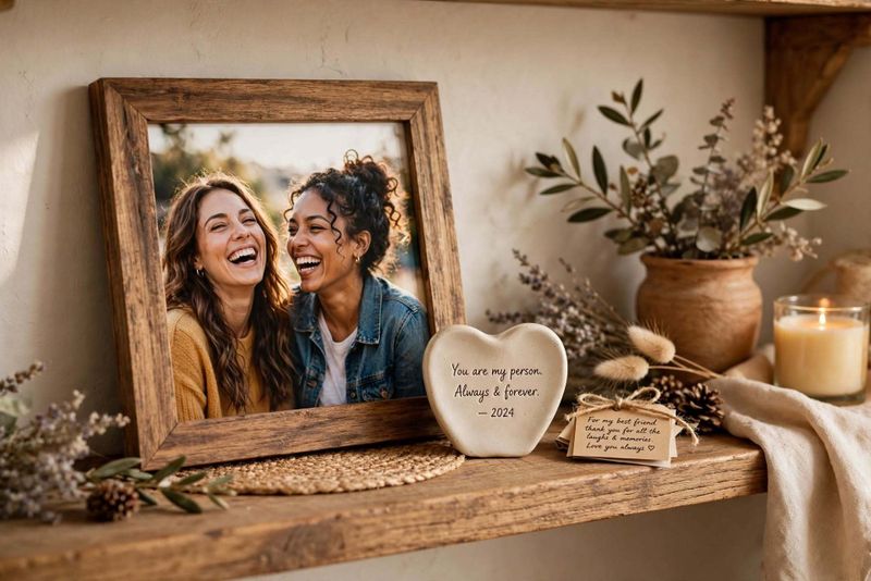 Regali per un’amica speciale: idee originali per sorprenderla 3 Foto incorniciata e oggetto personalizzato