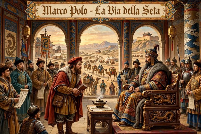 I grandi esploratori della storia e le loro scoperte 104 I grandi esploratori della storia: Marco Polo