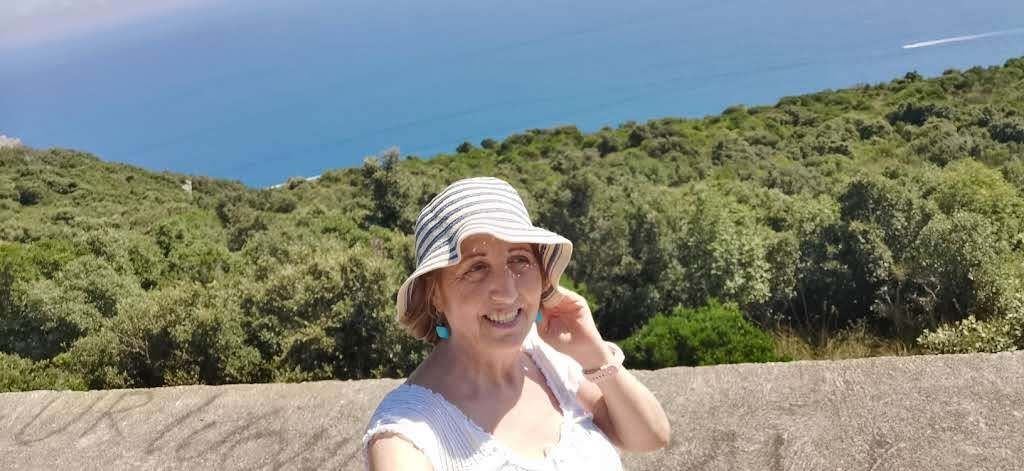 Vista dal promontorio di Terracina sul mare