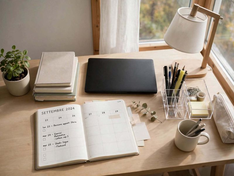 Come organizzare la scrivania per studiare 2 Organizzare la scrivania per studiare