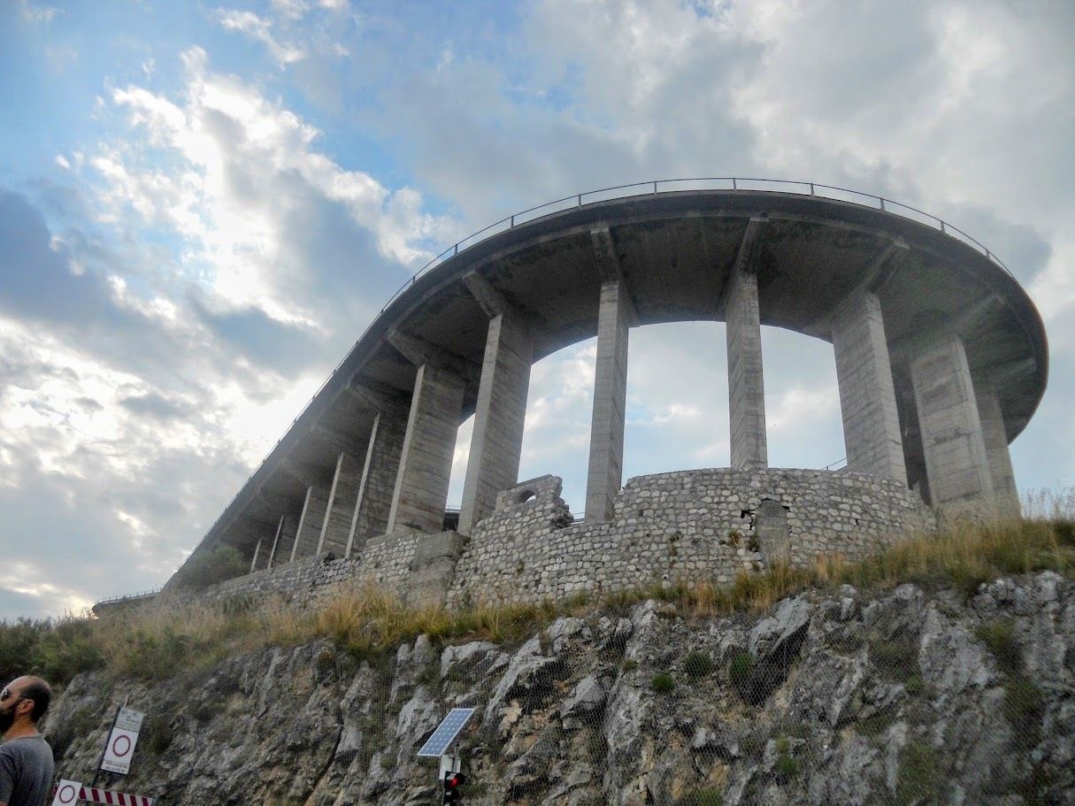 Strada verso il Cristo Redentore di Maratea