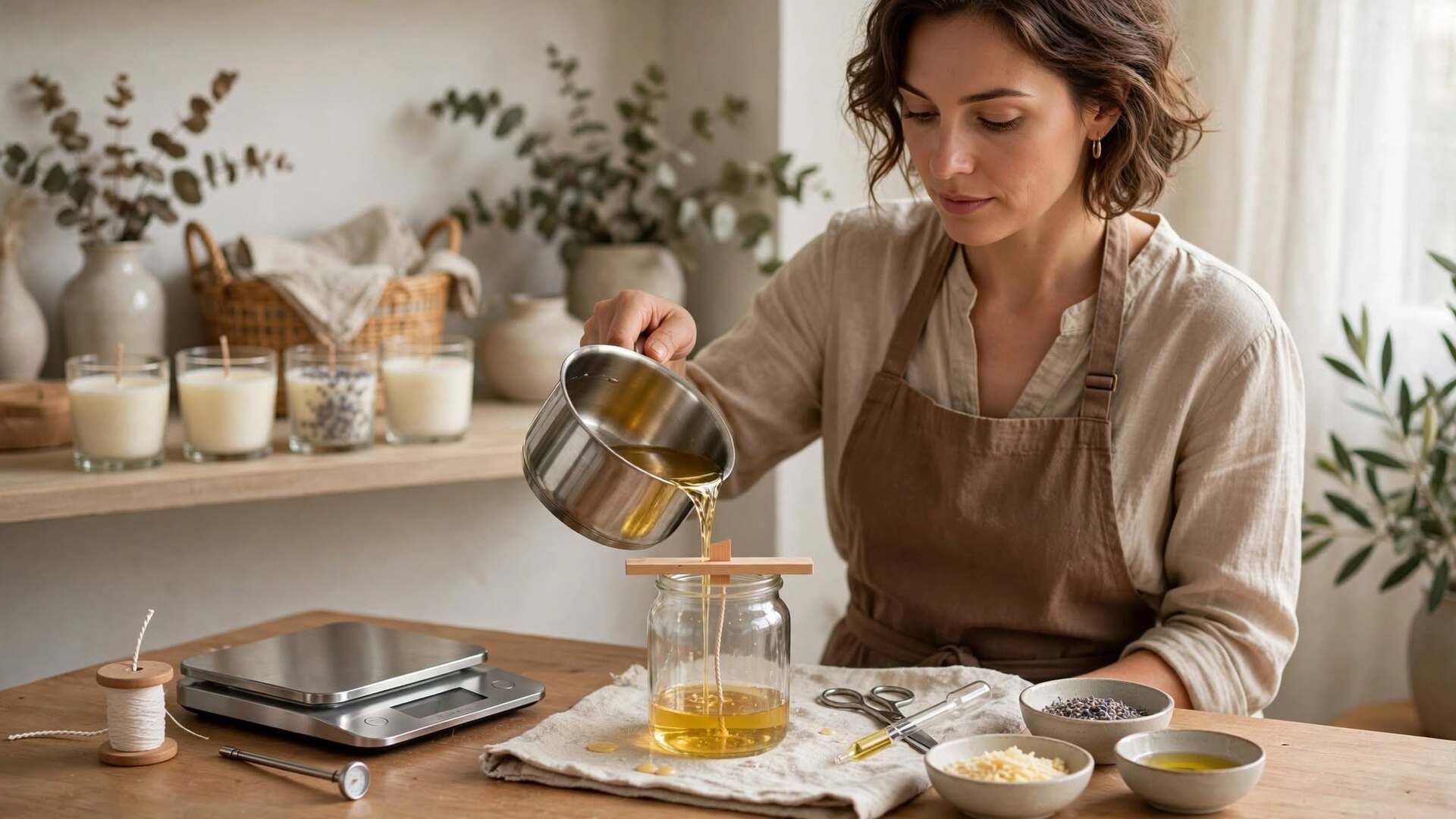 Candele fatte in casa: la guida base per iniziare senza sbagliare