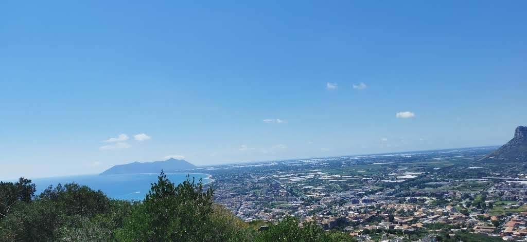costa di Terracina vista dal promontorio