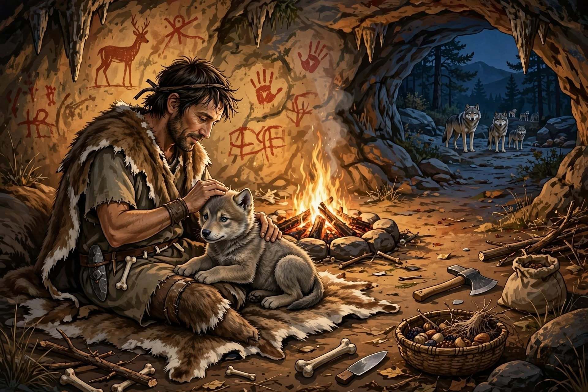 Quale fu il primo animale domestico nella Preistoria? Il cane