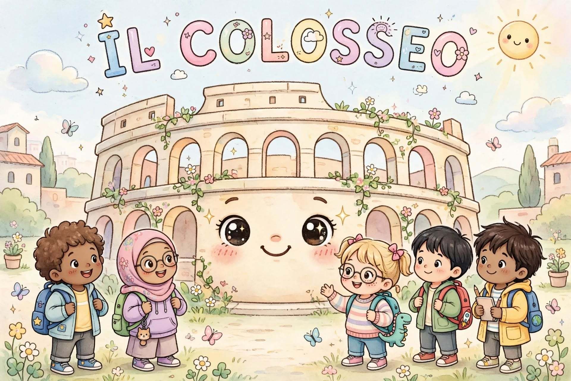 Colosseo per bambini: storia