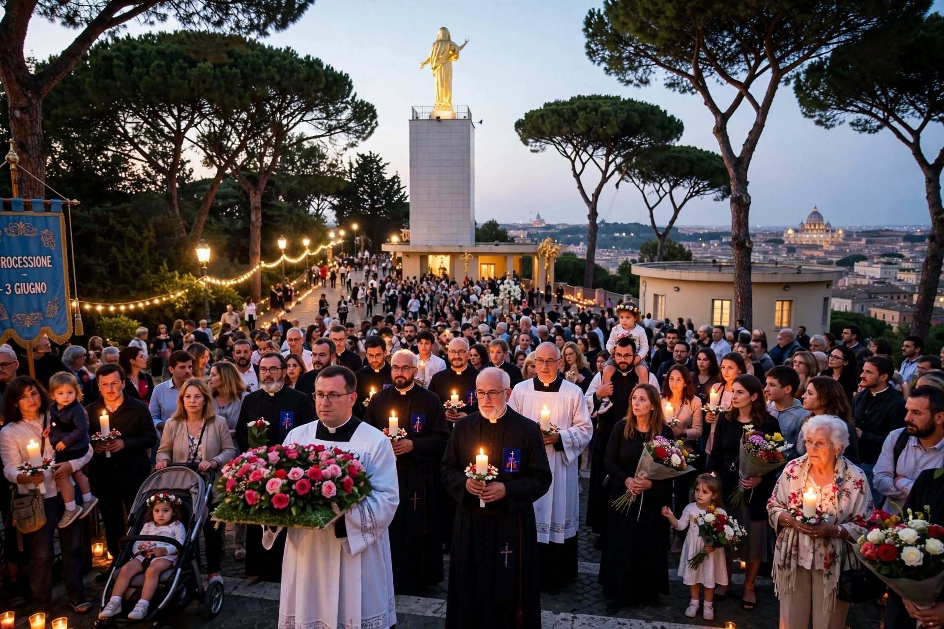 Madonnina di Monte Mario: la storia della statua che guarda Roma