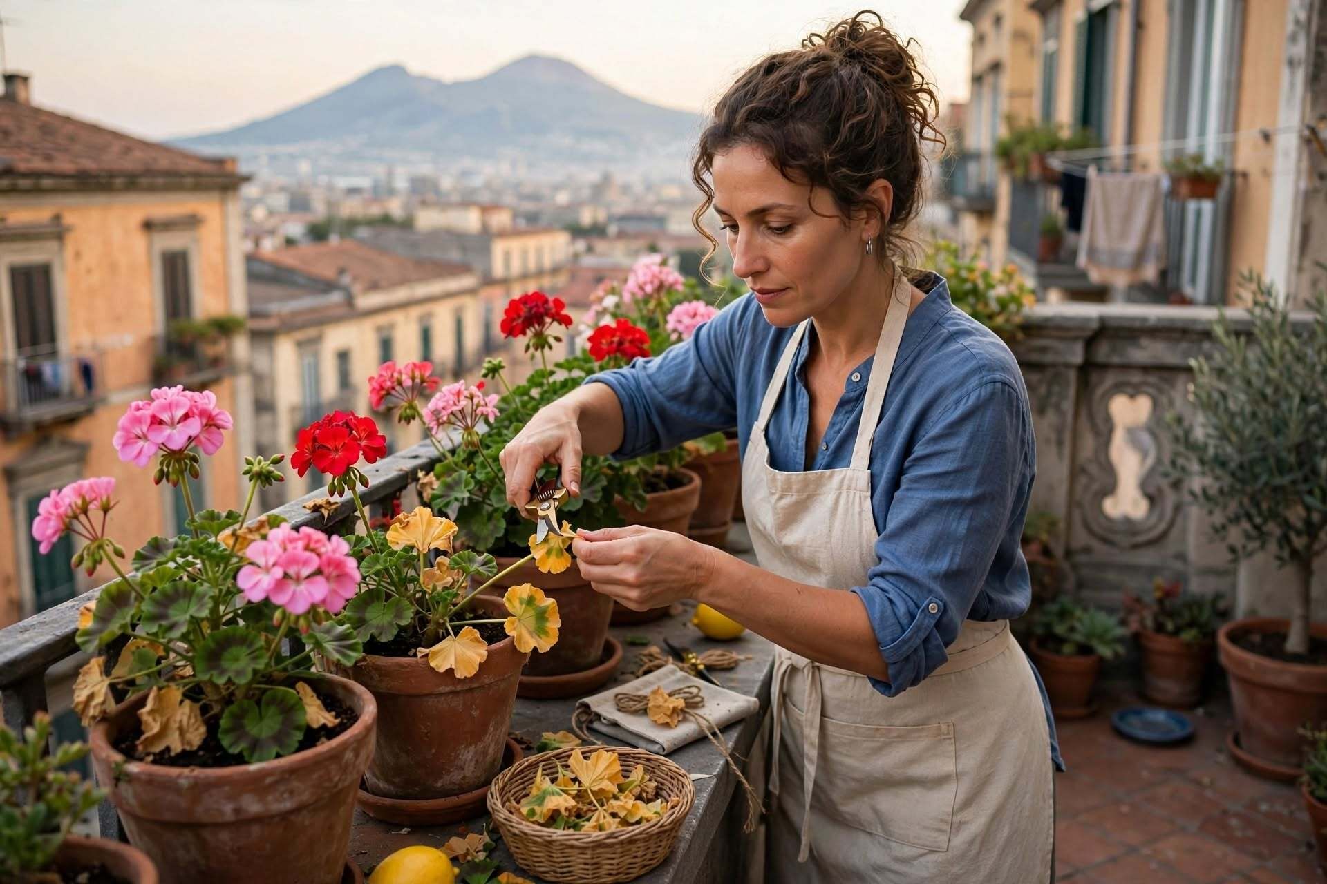 Gerani a settembre: cosa fare per prepararli all’autunno
