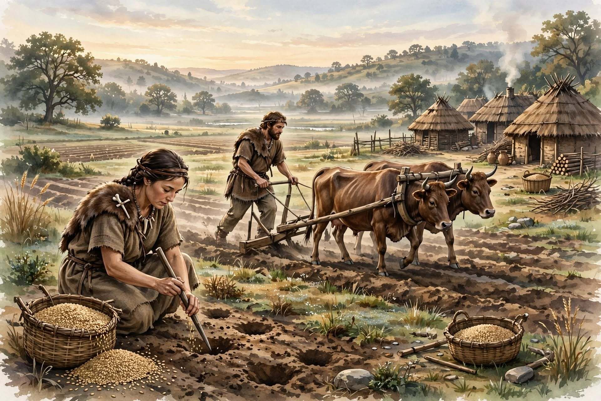 La nascita dell’agricoltura nella Preistoria