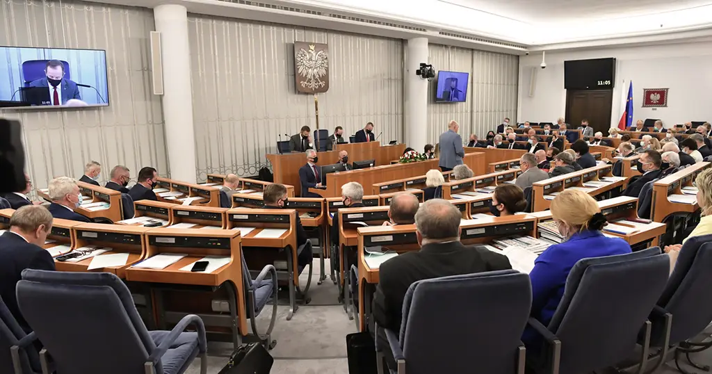 Заседание сенаторов в Варшаве