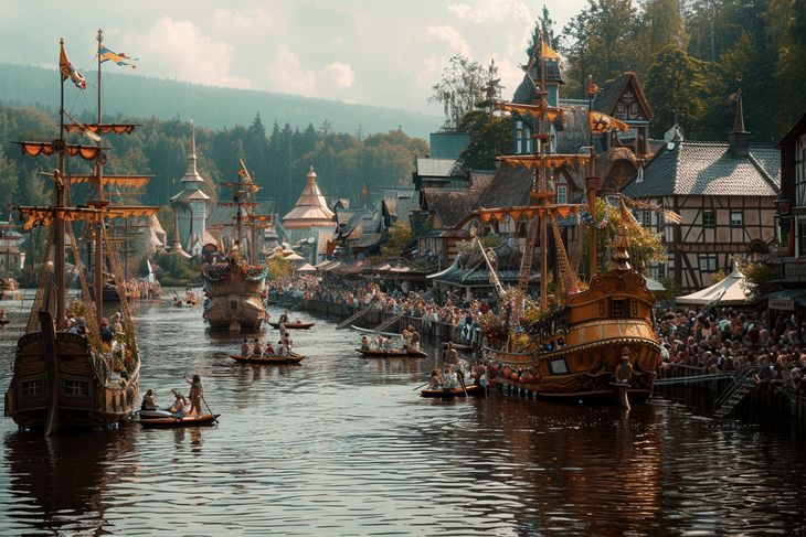 Чемпионат Польши по плаванию на чем попало визуализация