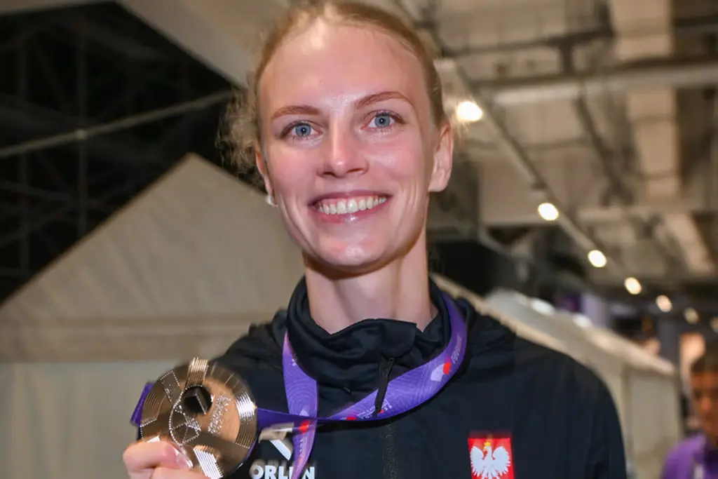 Мария Жодик вице-чемпионка мира по прыжкам в высоту