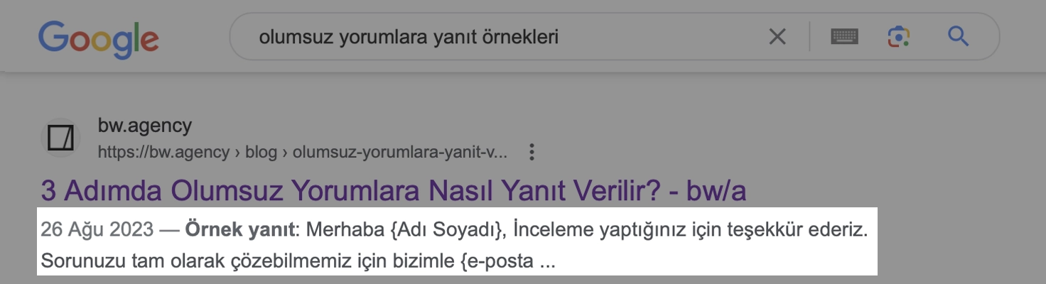 SEO uyumlu içerik yazımında açıklama metni yazımı