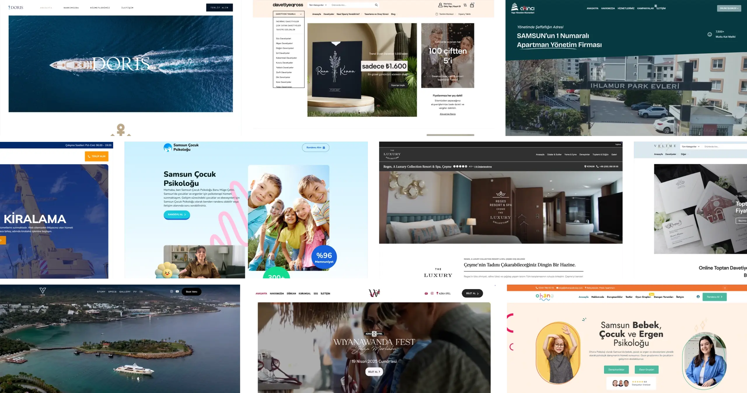 Samsun Web Tasarım Çalışmaları