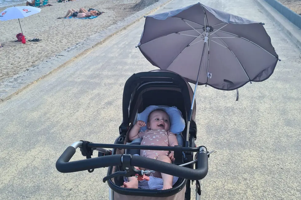 Vacanza al mare con il bambino