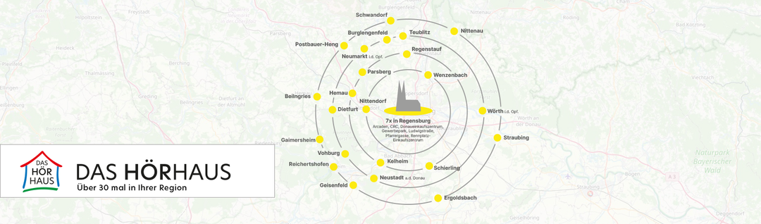Filialübersicht Das Hörhaus Filialradar alle Filialen