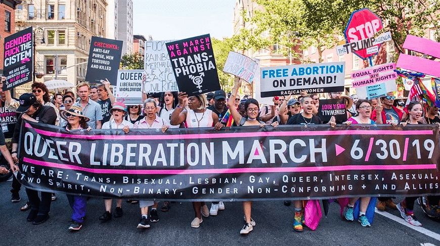 Queer Liberation March: Pride Without Barriers in NYC
