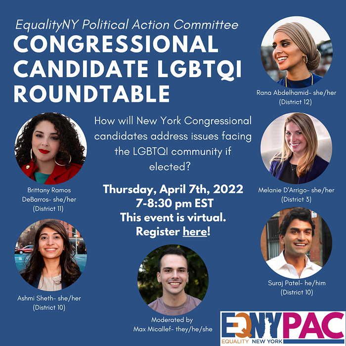 Congressional Candidate LGBTQI Roundtable