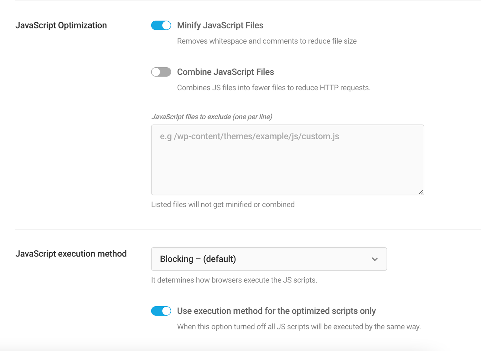 JS Optimization Powered Cache Documentation Js optimization powered cache documentation