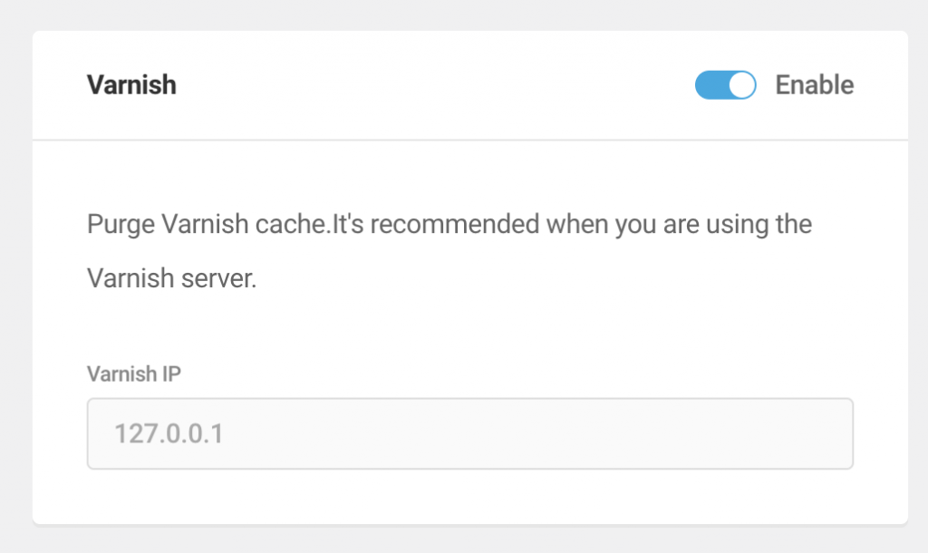 Varnish Powered Cache Documentation